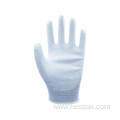 Hespax Carbon Fiber PU ESD Protective Gloves Precision